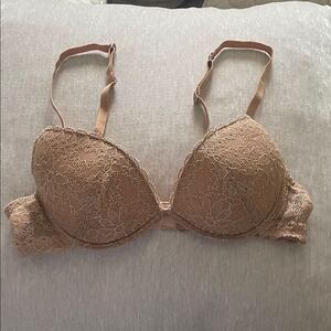 La Perla Studio 2 Lace Push-Up Bra in Tan